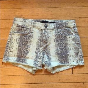 Jose’s Jeans Snake Print Shorts